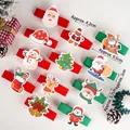 Christmas cake cup elastic bands with Santa, Snowman, and Reindeer motifs, set of 5 - 12 Pieces / Christmas Elastic Cup Sleeves 12 Styles