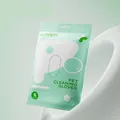 KIMPETS Disposable Pet Cleaning Gloves in Cherry Blossom Scent for Dogs and Cats - 6 PCS Sakura Scent / Pink