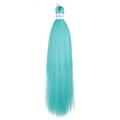Extension de cheveux Easy Braids turquoise de 26 pouces en fibre synthétique - Sarcelle Foncé (FR D.MTNT#)