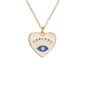 White Heart Evil Eye