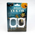 White vampire fangs in blister pack for Halloween makeup and party costume props - 2 White Fangs