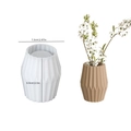 Geometrische Silikonform für DIY-Blumentöpfe aus Harz mit 8,9 cm Höhenmaßangabe - Rhombus Vase