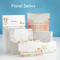 Floral series individual cleaning wipes in 6 assorted botanical pattern packs - Floral Series Mixed / Colorful