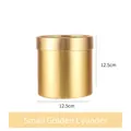 Mini cylindrical gold flower box for strawberry tower bouquet, size 12.5x12.5 cm - 12.5*12.5CM / Gold