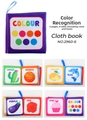 Libro di stoffa educativo per bambini per imparare i colori con pagine colorate - Cognizione Dei Colori