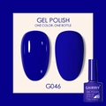 GAIRRIY soak-off gel polish shade G046 in glossy and matte finish effects - Blue (046)