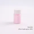 Polvere di fibre floccate rosa da 3mm per decorazioni natalizie fai da te - Polvere di Flaccaggio 3mm Rosa 40g