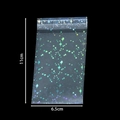 Holographic star pattern laser resealable bag for jewelry, size 11cm x 6.5cm - Holographic Bag-Starry / 50Pcs/Bag