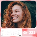 Natural faux freckles tattoo stickers model BE-001 for creative facial makeup look - Natural Dotted Freckle Style (BE-001)