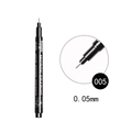 Waterproof drawing pen 0.05mm black micron fineliner for detailed sketch and graphic art - 005-0.05mm Line Width