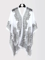 Black and White Paisley