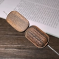Perles en bois de santal vert gravées d'écritures pour la création de bijoux DIY - Tablette Sanskrit en Bois de Yaochen