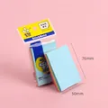 Note adesive in quattro colori 76x50mm 100 fogli autoadesivi per uso in ufficio - 76*50mm (Multicolore)