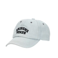 Light blue baseball cap with Arizona State black embroidery in a 45-degree view - Light Blue