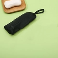 Bolsa de red para jabón negro de 6 capas con cuerda para limpieza facial profunda - 4 Capas / Negro