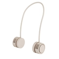 Ventilatore da collo portatile bianco crema con cinturino flessibile e doppia uscita - 209-Albicocca (Supporto aromaterapia)