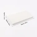 White rectangular jewelry display tray, approx. 38x20x2.5cm, minimalist flat design - Large Display Board 38x20x2.5cm (White)