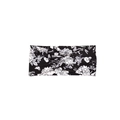 Bohemian black twisted headband with white paisley floral print for sports and makeup - Style 39 Pink Flamingo