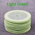 Light green 2mm pineapple cord spool for DIY jewelry and pendant necklace making - Light Green