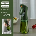 Λαδί γυάλινο μπουκάλι σπρέι λαδιού 200ml με ακροφύσιο υψηλής πίεσης για την κουζίνα - Λαδί - Προστασία από το Φως