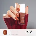 Peelable 10ml quick-dry nail polish in shade 012 Maple Leaf Powder for glossy finish - 12#Maple Leaf Powder