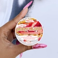 Strawberry Shortcake Body Glaze moisturizer in a 2oz jar for soft and glowing skin - Strawberry Cake / Small