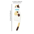 Calico cat magnetic hook with dimensions 14.2cm by 4.3cm in a creative tricolor design - H2-New Calico Cat