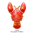Cartoon red lobster aluminum foil balloon for birthday party decorations 97x80cm - Lobster