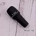 Black silicone wine stopper with handle and double seal measurement detail - Regular Fit / Black