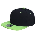 M (56-58cm) Black Top Green Brim