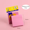 Note adesive rosa 76x76mm quadrate 100 fogli per ufficio e articoli di cartoleria - 76*76mm / Rosa