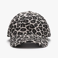 Damen Baseballkappe mit klassischem braun-grauem Leopardenmuster für Freizeit - Verstellbar / Beiger Leopard (25A228 Beige)