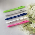 5-pack retractable gel pens in multi-color pastel finishes with inspirational quotes - 5Pcs Smart Sayings Series