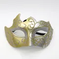 Horn Painted Gold Silver