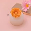 Siliconen mal nr. 3 voor DIY bloemengeurkaarsen en handgemaakte zeepstaven - Stijl 3 (3#)