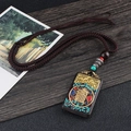 Ebony Six Character Mantra Nepal Rope Style
