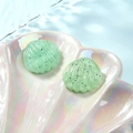 Glinsterende lichtgroene schelphars accessoires voor DIY sieraden en haarspelden - Watergroen