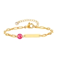 Gold - July (Ruby/Pink)