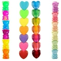 Regenbogen Bär und Herz Anhänger Set aus Harz in leuchtenden Farben für DIY Schmuck - Zufällige vier Modelle gesendet / Ein Stück
