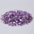 Polished purple amethyst crushed crystal stone for healing and decor - Amethyst / 5-7mm 100g