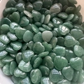 Polished green aventurine heart-shaped gemstones for home decor and gifts - Green Aventurine