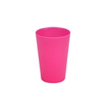 Rose pink educational stacking cup made of thick durable plastic for baby early learning - 160ml / Rose Red