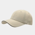 Detail of star-shaped laser cutouts and textured quick-dry fabric on the sun hat - Adjustable / Khaki