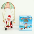 Electric parachute Santa Claus ornament with colorful holiday gift box packaging - Four-Ring Parachute