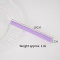 Purple PVC chocolate stick prop with 10cm length and 1cm diameter in macaron color - Purple Chocolate Stick