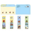 Vintage Qingdao city landmarks magnetic bookmark set with colorful 4-piece illustrations - Qingdao Magnetic Bookmark CXSQ090