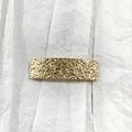Baroque style golden rectangular hair clip with embossed texture and metal finish - 10# Gold (Embossed Rectangle)