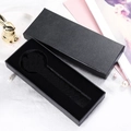 Boîte cadeau rectangulaire noire élégante avec insert en mousse pour montres hommes - Boîte à Montre Noire Rectangulaire