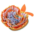 Kleurrijke snuffelmat in appelvorm voor interactieve hondentraining en foerageren - Appel snuffelmat / 41x45cm