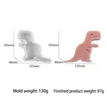 Siliconen dinosaurus mal 125x105mm voor het maken van DIY cartoon kaarsen en kunst - Tyrannosaurus Rex Stijl